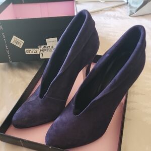 Steve Madden Women's Deep Purple Heels